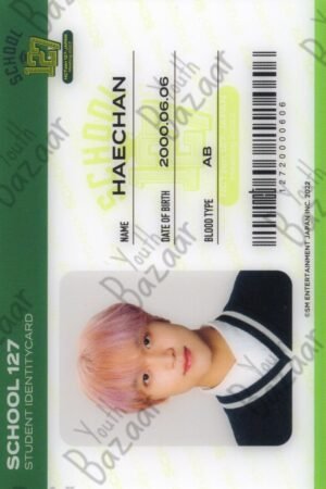 Haechan - Japan Meeting 2022 ‘school 127’ Random Student Id Card