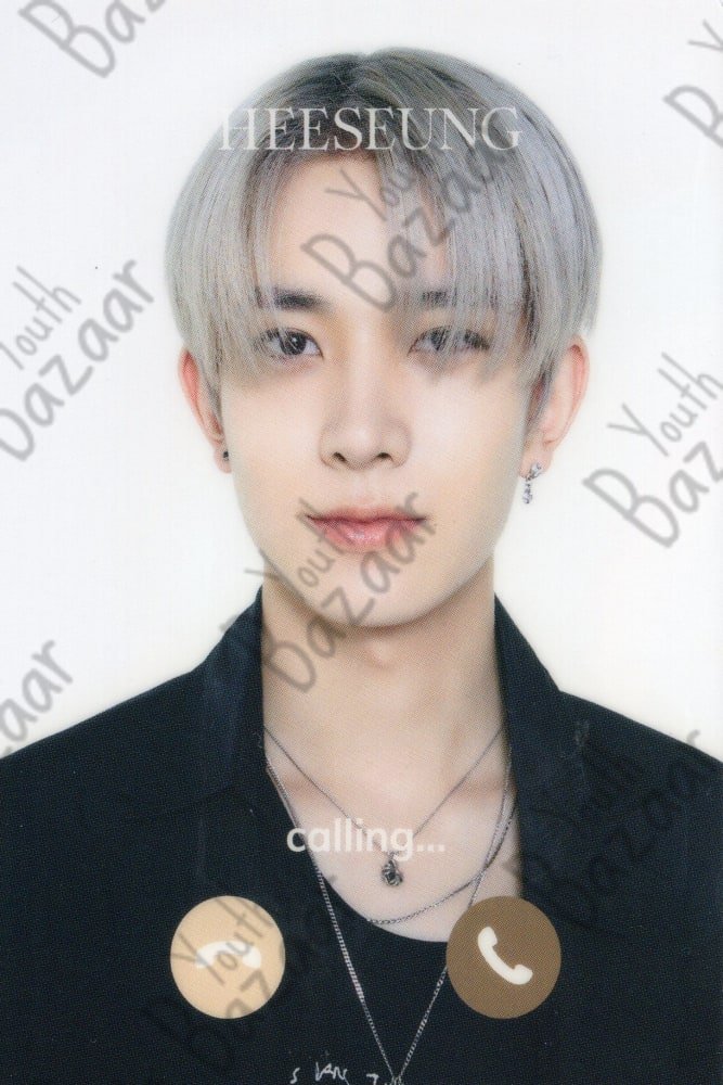 Heeseung - Enhypen World Tour Fate in Japan Moshi Moshi Card