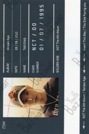 Taeyong - Golden Age Collecting Ver