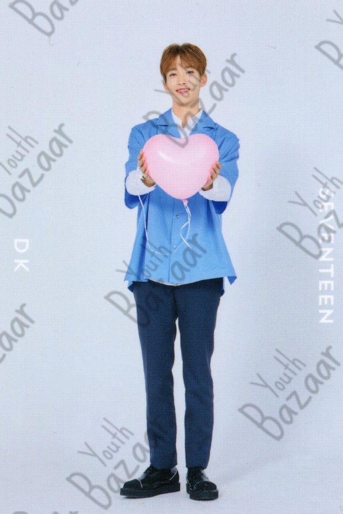 Dk - Seventeen 2020 Japan Dome Tour 'svt' Trading Card 7