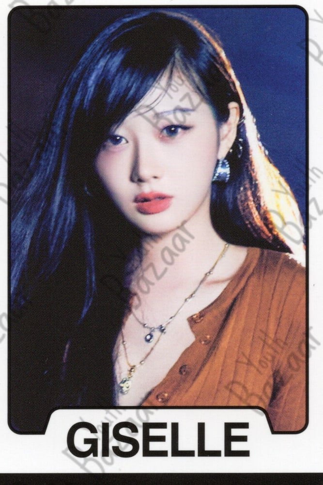 Giselle - Aespa Week Drama City Random Trading Card Set A