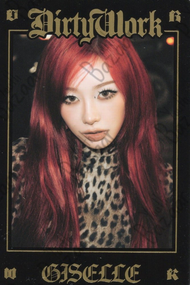 Giselle - Dirty Work Random Trading Card Set 3