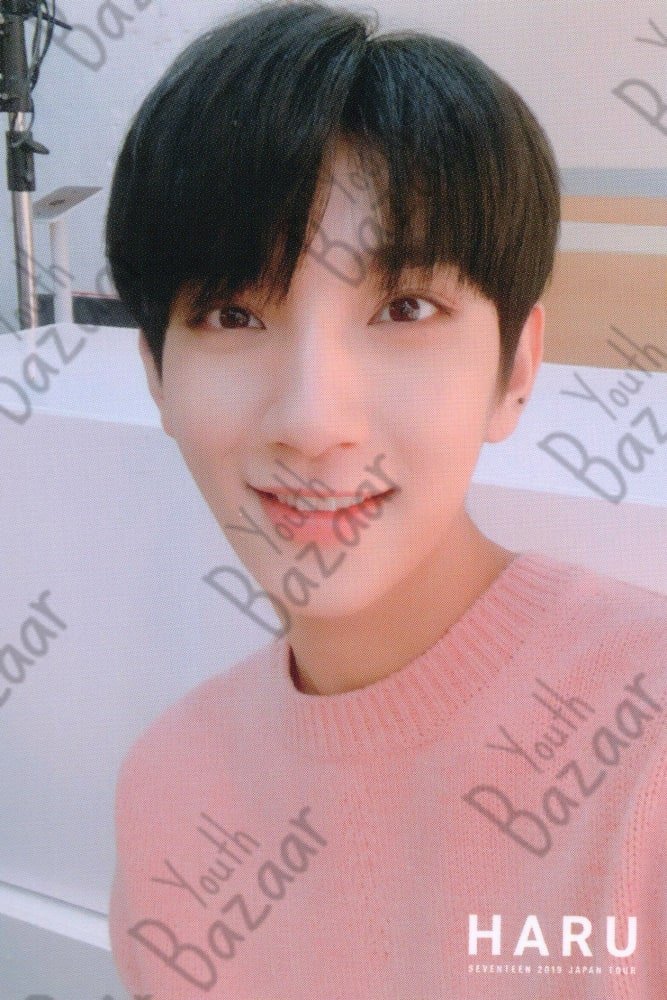 Joshua - Seventeen 2019 Japan Tour 'haru' Trading Card 2