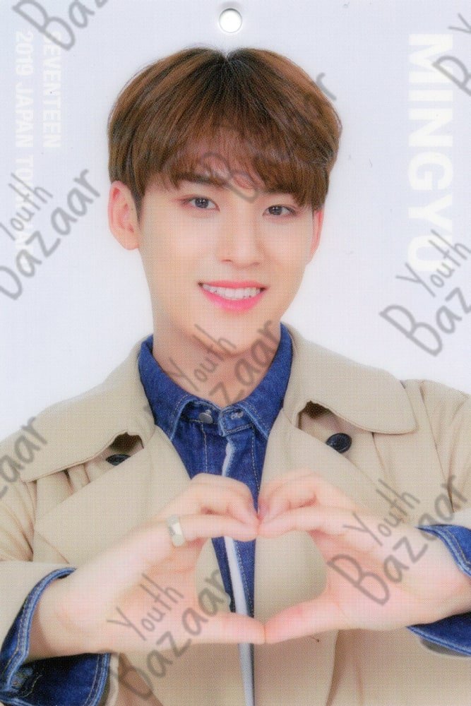 Mingyu - Seventeen 2019 Japan Tour 'haru' Trading Card 4