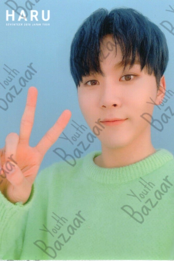 S.coups - Seventeen 2019 Japan Tour 'haru' Trading Card 2