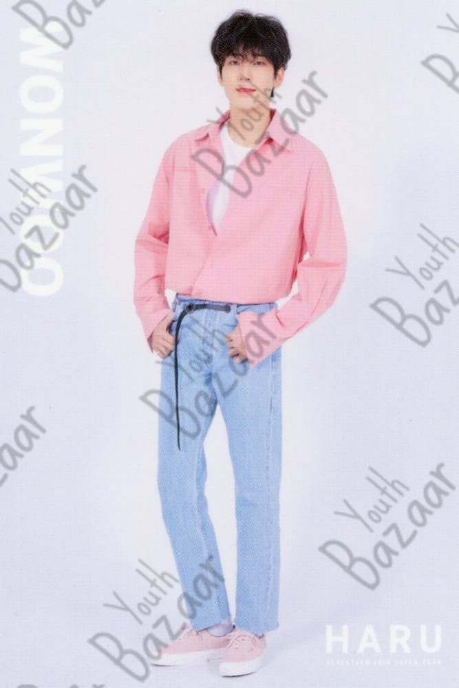 Wonwoo - Seventeen 2019 Japan Tour 'haru' Trading Card 3