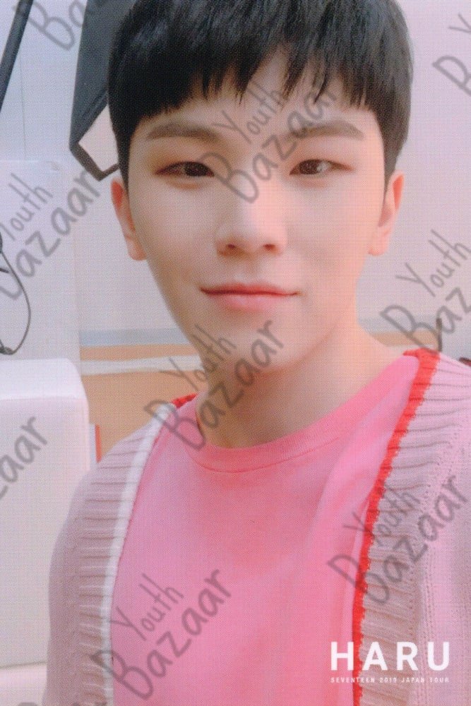 Woozi - Seventeen 2019 Japan Tour 'haru' Trading Card 2