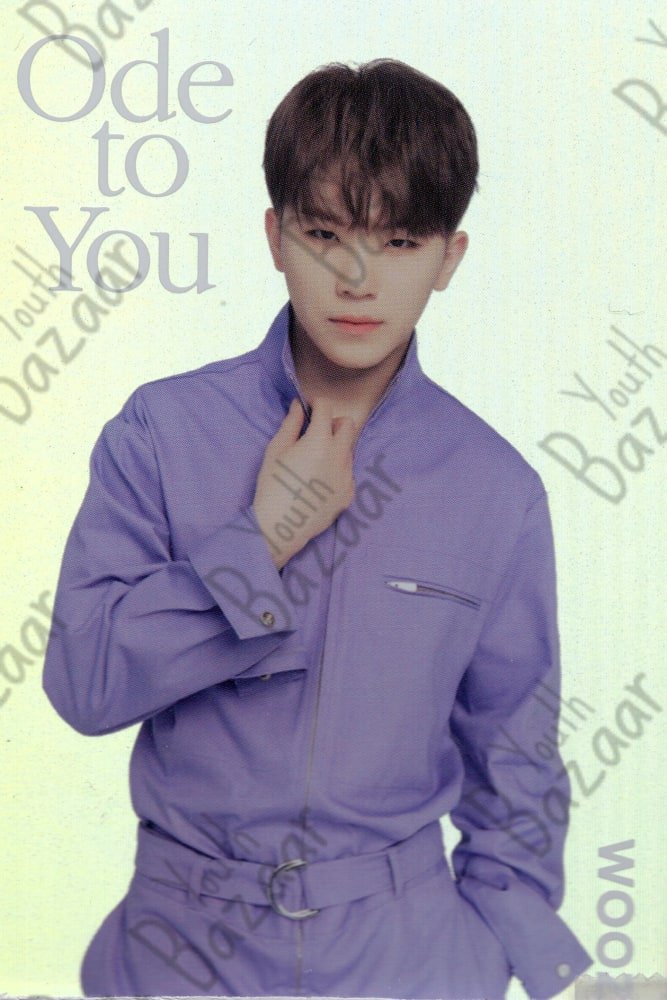 Woozi - Seventeen World Tour Ode to You in Japan Trading Card 4