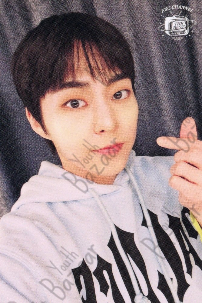 Xiumin - Exo L Japan Presents Exo Channel the Best Campaign Trading Card
