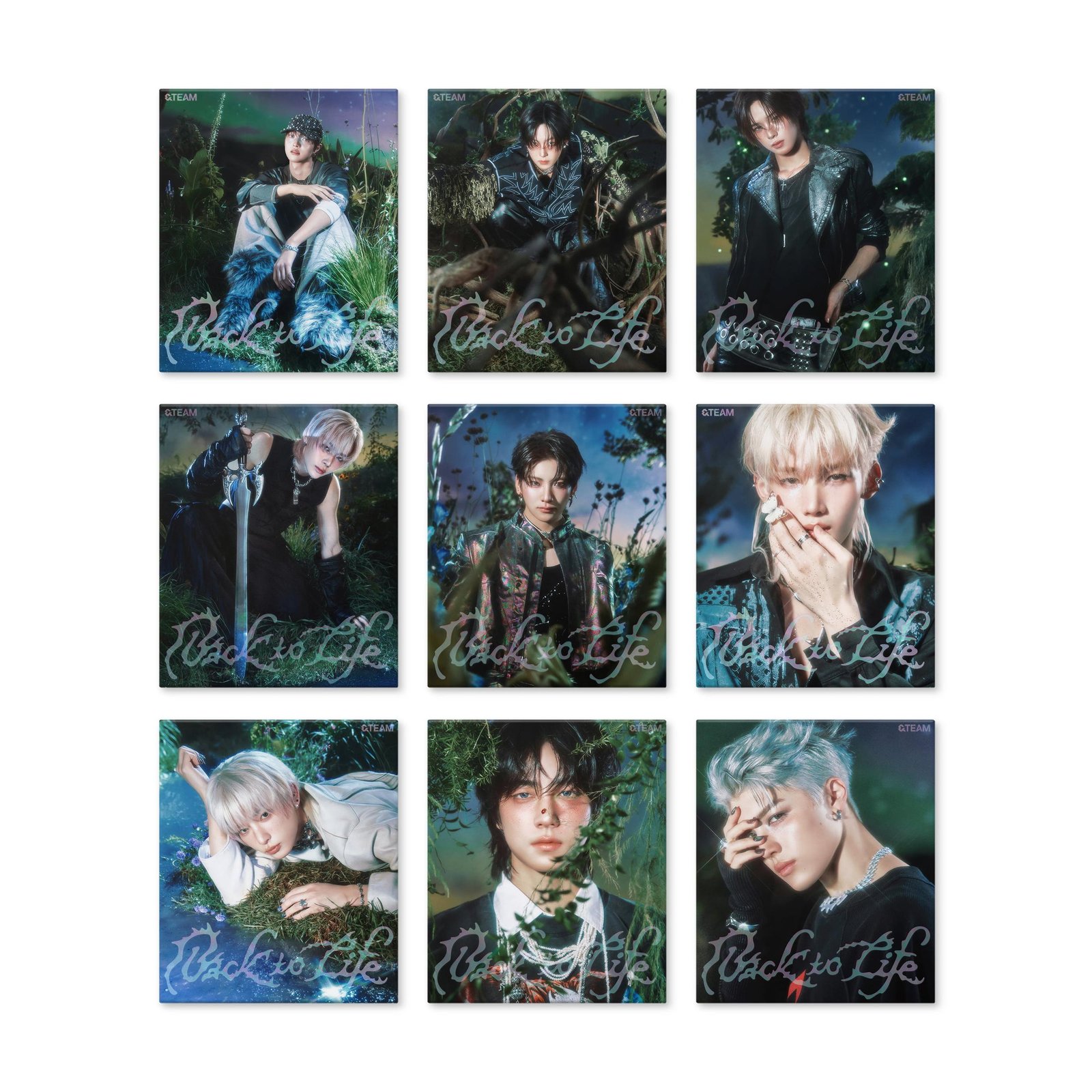 &TEAM KR 1st Mini Album 'Back to Life' - ROAR ver.
