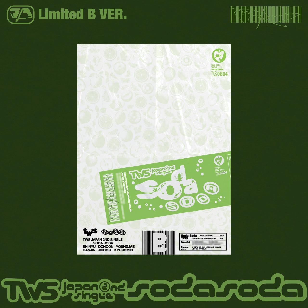 TWS Japan 2nd Single 「SODA SODA」 Limited B