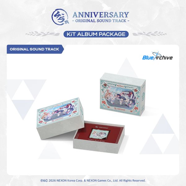 BLUE ARCHIVE 4.5th ANNIVERSARY OST (KiT ALBUM PACKAGE)
