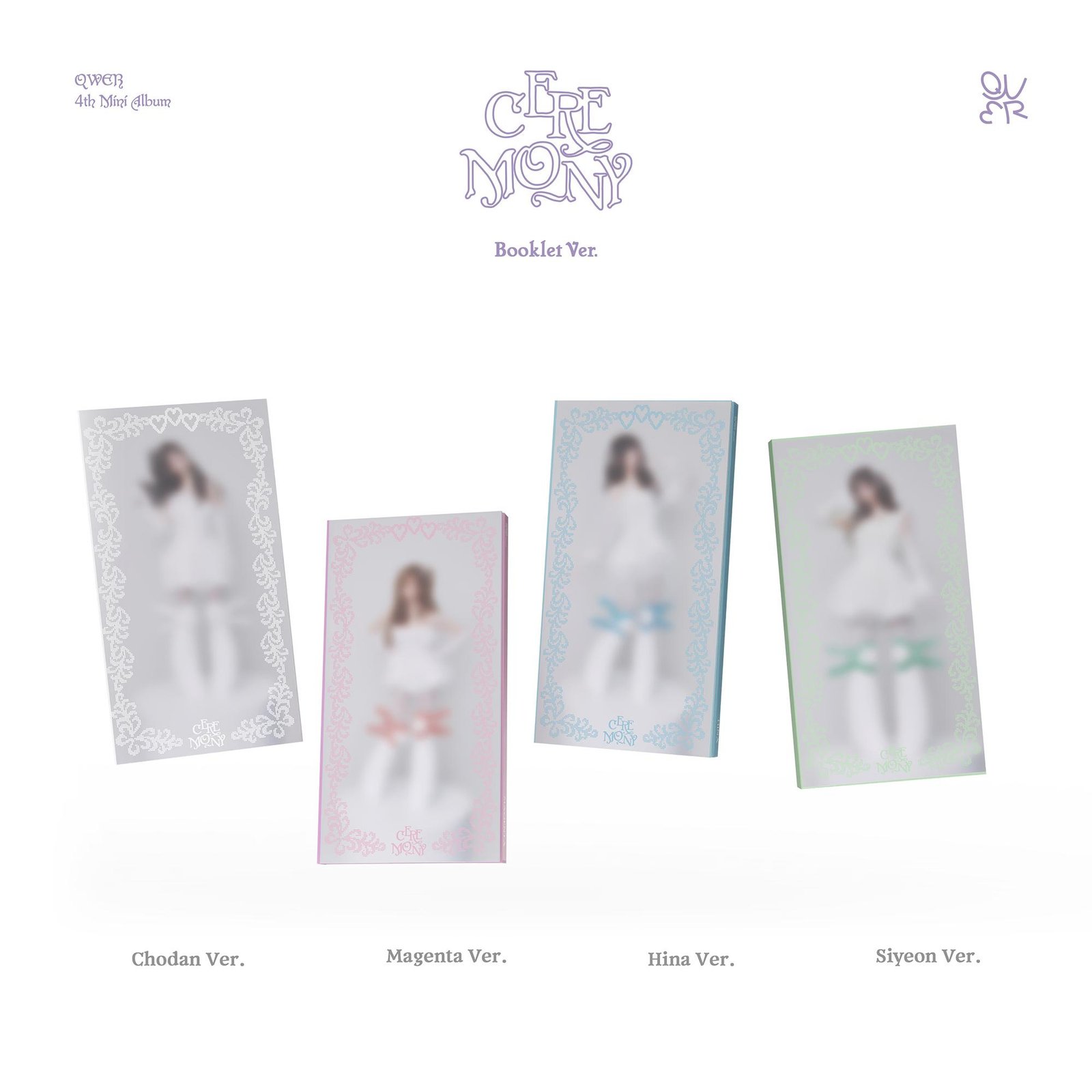 QWER 4th Mini Ablum 'CEREMONY' (Booklet Ver.)