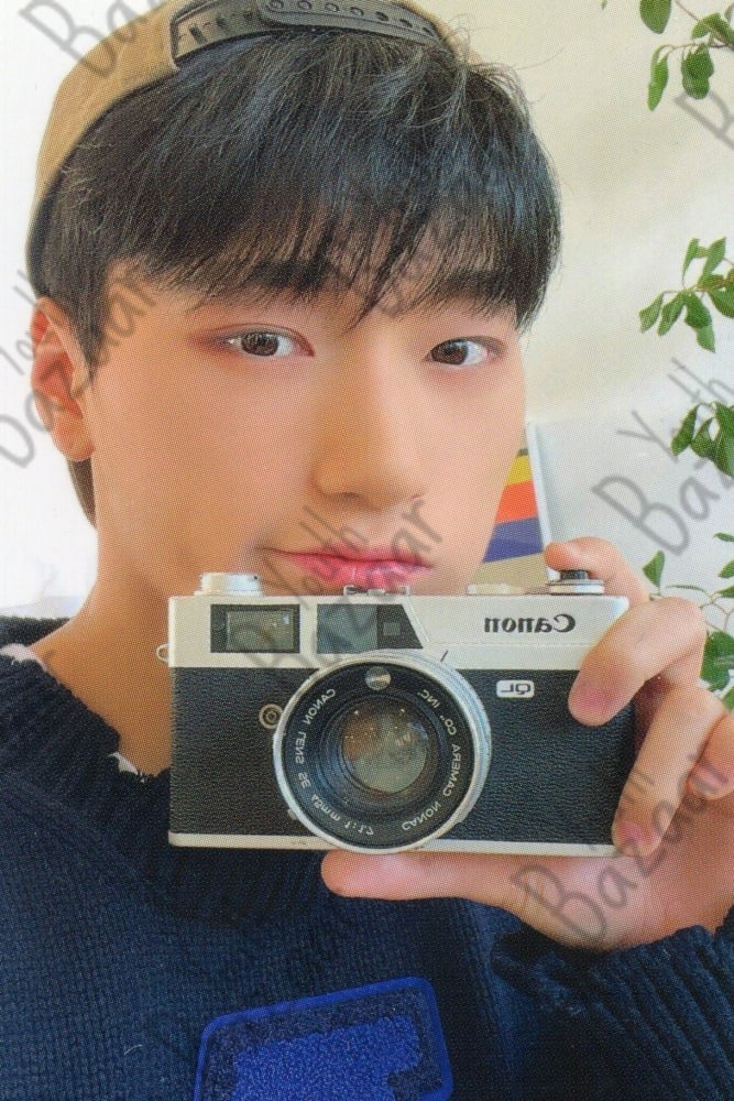 San - Ateez X Everline Pop Up Store Atiny Room Trading Card 5