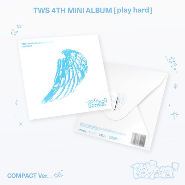 TWS - 4th Mini Album ‘play hard’ (COMPACT Ver.) (Random Ver.)