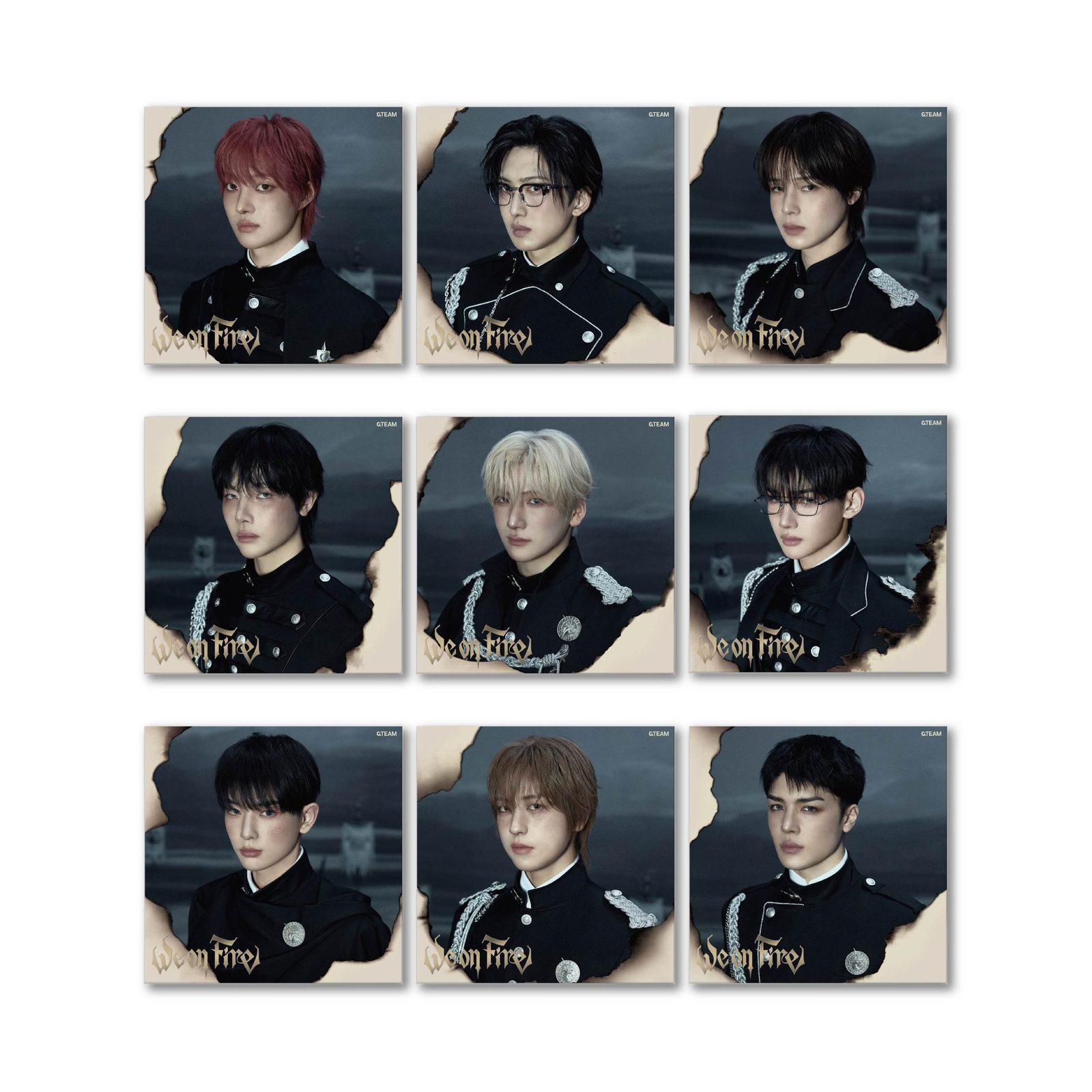 &TEAM 3rd EP 『We on Fire』 SOLO EDITION