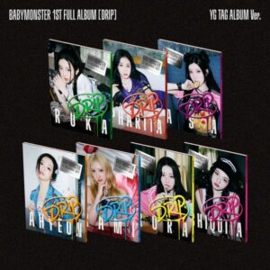 BABYMONSTER - 1st FULL Album [DRIP] (YG TAG ALBUM Ver.) (RandomVer.)