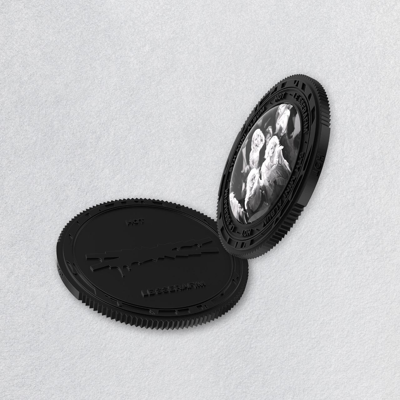 LE SSERAFIM 5th Mini Album 'HOT' (Sound Coin ver.)