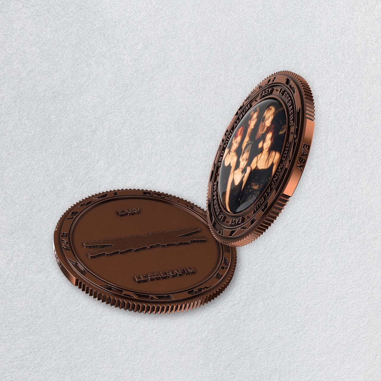 LE SSERAFIM 3rd Mini Album 'EASY' (Sound Coin ver.)