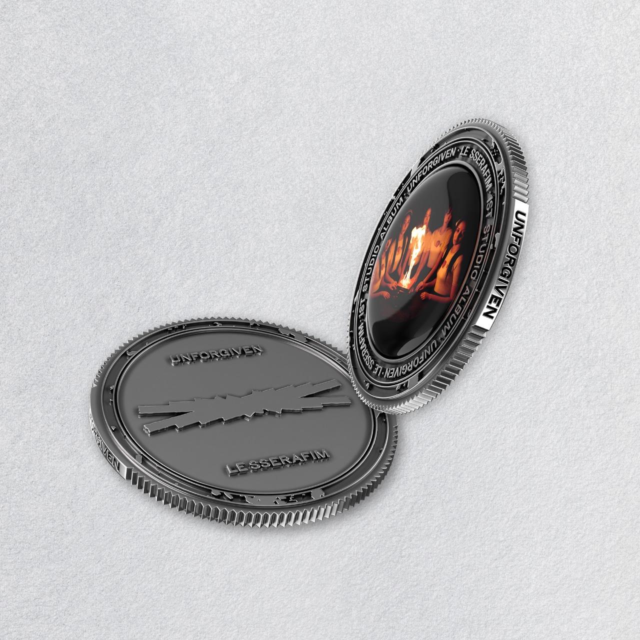 LE SSERAFIM 1st Studio Album 'UNFORGIVEN' (Sound Coin ver.)